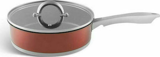 Edenberg Pan With Lid made of Aluminum with Stone Coating 24cm