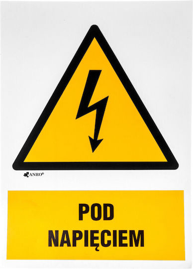 Anro Warnschild Warnung 148x21cm