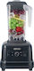 Kalko Commercial Blender 1.2kW Black With Jug Capacity 2.5lt 22.5x22.5x48cm