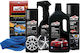Feral Set Cleaning / Shine for Rims , Interior Plastics - Dashboard and Tires with Scent Strawberry 500ml