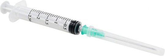 Syringe 23G 2.5ml 1pcs