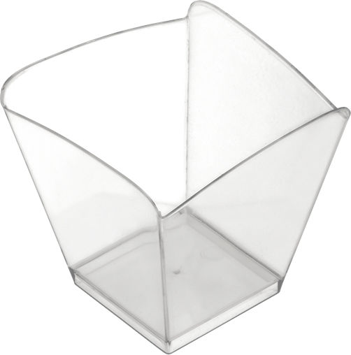 Plastic Pahar Transparent Bol Onda Ps 100cc
