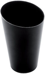 Plastic Pahar Negru Bol Finger Food Ps 70cc