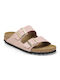 Birkenstock Arizona Soft Sandale dama Anatomic în Culoarea Roz Îngustă Fit