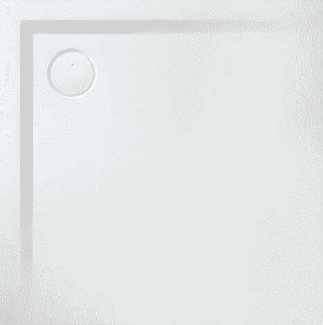 Sanplast Space Quadratisch Acryl Dusche x90cm Weiß