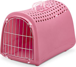 Imac Linus Katzenkörbe Transportkäfig Für Katzen 50cm Rosa Imac Linus Katzenkörbe Transportkäfig Für Katzen 50cm Rosa