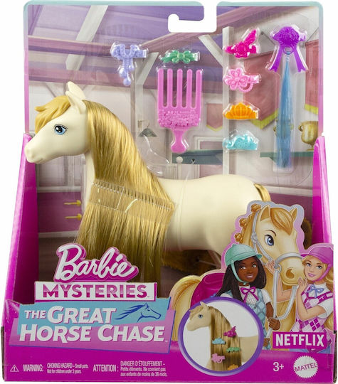 Barbie Mysteries Great Horse Chase Tornado Set HXJ36