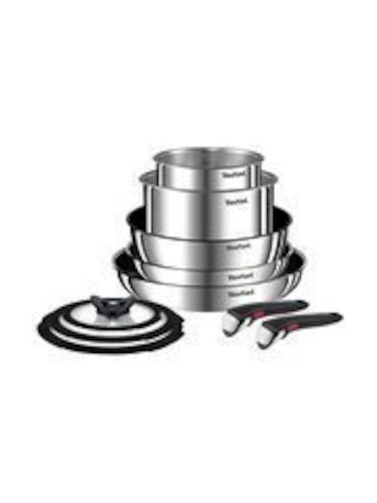 Tefal Ingenio Emotion Cookware Set of Stainless...