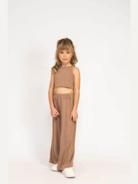 Qusheli Set Summer 2pcs Camel