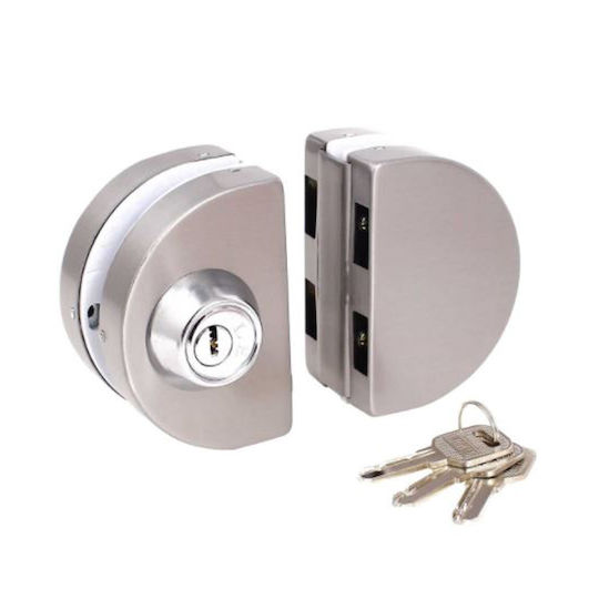 Jiageng Lock Glass Door with Double Locking