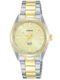 Lorus Ladies Damen Uhr Solar mit Silber Metallarmband