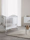 Pali Babybett Weiß für Matratze 64x126cm