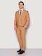 Men's Summer Suit Slim Fit Tobacco