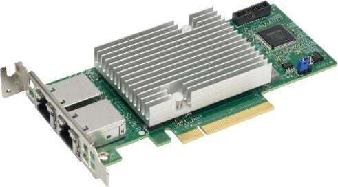 Supermicro Aoc-stg-b2t Dual-port10gb Pci-e X8 Bcm57416 2x Rj45 In