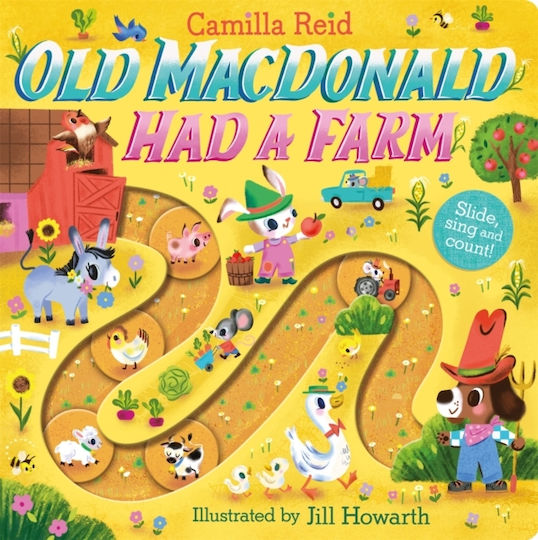 Old Macdonald Had A Farm A Slide Count Book Camilla Reid Macmillan Children's Books 0528