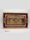 Pescarissi Wooden Rectangular Decorative Tray 39x25cm