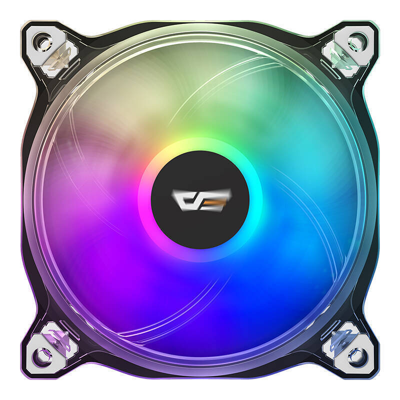 Darkflash Σετ Ανεμιστήρων PC CF8 PRO 3σε1 (Μαύρο)