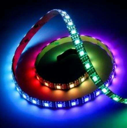 Lamptron LED-Streifen RGB Licht 1m mit Fernbedienung