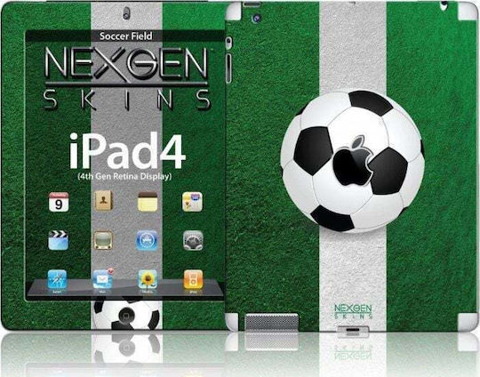 Nexgen Скинове Комплект Скинове за Ipad 2 3 4 3D Футболно Поле 3D Ефект Калъф