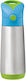 B.Box Bottle Thermos Stainless Steel 500ml Blue-green with Straw