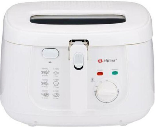 Alpina Appliances Air Fryer 2.5lt White AT4521