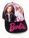 Παιδικό Καπέλο Jockey Barbie Μαύρο Ροζ
