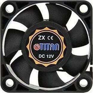 Titan TFD-4020M12Z Case Fan (5000rpm / 4.17cfm) Χωρίς Led Φωτισμό και Σύνδεση 3-Pin