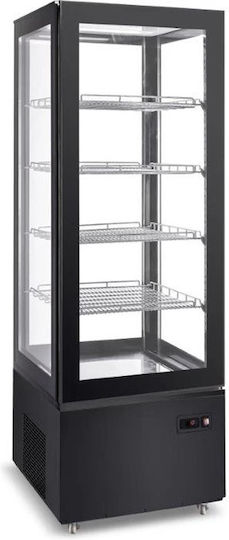 Panoramatische Kühlvitrine 250l VCL250B 52,2x48,7x186cm