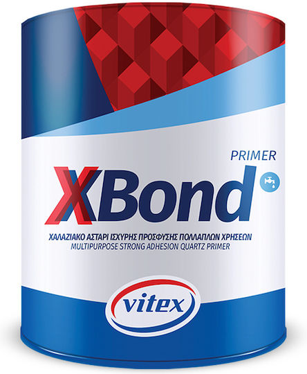 X Bond Primer Χαλαζιακό Αστάρι Γκρι 10lt Vitex 06xb10 Vitex