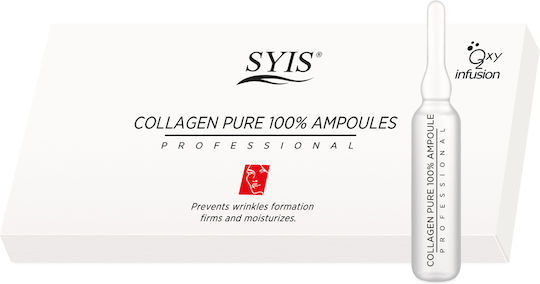 Syis Ενυδατικό & Αντιγηραντικό Serum Προσώπου με Κολλαγόνο για Λάμψη & Σύσφιξη 10x3ml