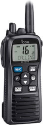 Icom IC-M73E Ασύρματος Πομποδέκτης UHF/VHF 6W με Μονόχρωμη Οθόνη