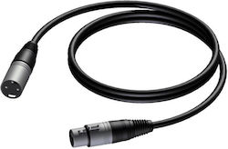Procab XLR-Männlich - XLR-Weiblich 5m CAB901/5