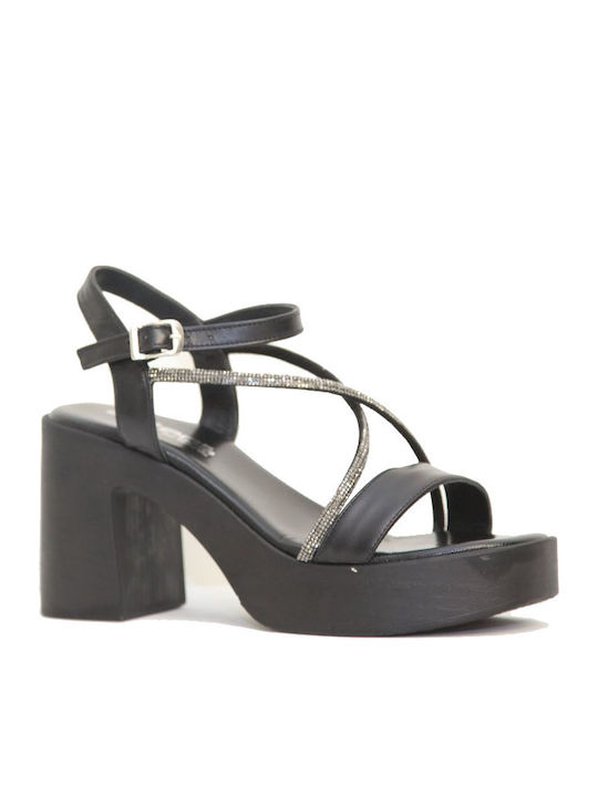 Leather Sandals Anatomic Black