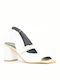 Leather Sandals White