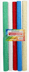 Starpak Χαρτόνι Μεταλλιζέ 5 Φύλλα 25x50εκ.