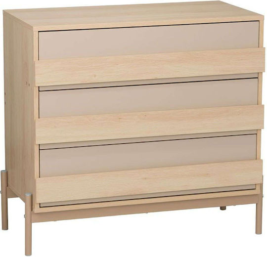 Συρταριέρα Ξύλινη Cappucino 80x40x80εκ. Συρταριέρα Ξύλινη Cappucino 80x40x80εκ.