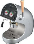 Brunopasso PD-1 Automatic Espresso Machine 1473W Pressure 15bar for Cappuccino Silver