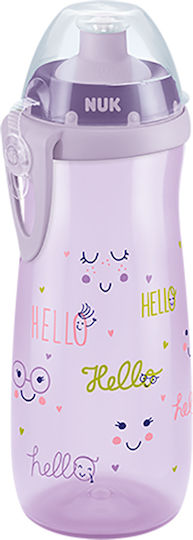 Nuk Sports Cup Educational Sippy Cup Plastic Purple for 36m+m+ 450ml