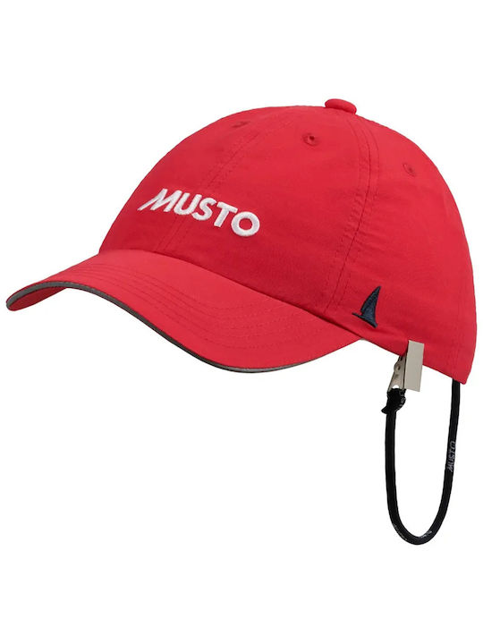 Musto Καπέλο Παιδικό Jr Essential Fastdry Crew Cap True Red