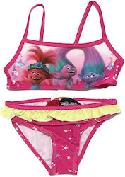 Dreamworks Costum de baie pentru copii Bikini Fuchsia Dreamworks Costum de baie pentru copii Bikini Fuchsia