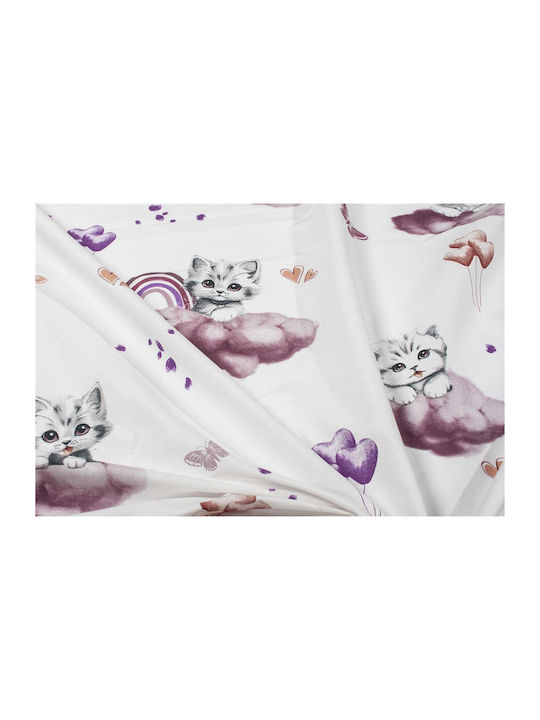 Dimcol Chiffon Burp Cloth Mauve