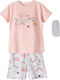 Evita Kids' Pajamas Summer Pink