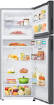 Samsung Ψυγείο Δίπορτο NoFrost Υ182.5xΠ70xΒ71.7εκ. Μαύρο