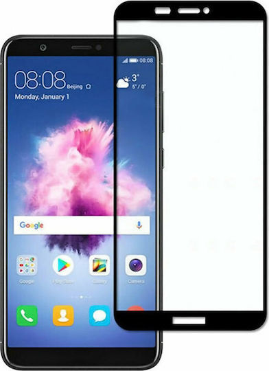 2.5D Vollflächig gehärtetes Glas Schwarz (Huawei Y5p)