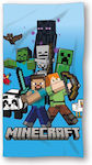 Beach Towel Quick Dry Mojang Minecraft 49 70x140 Blue 100% Microfiber