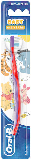 Oral-B Periuță De Dinți Pentru Copii Winnie Roșu-Mov