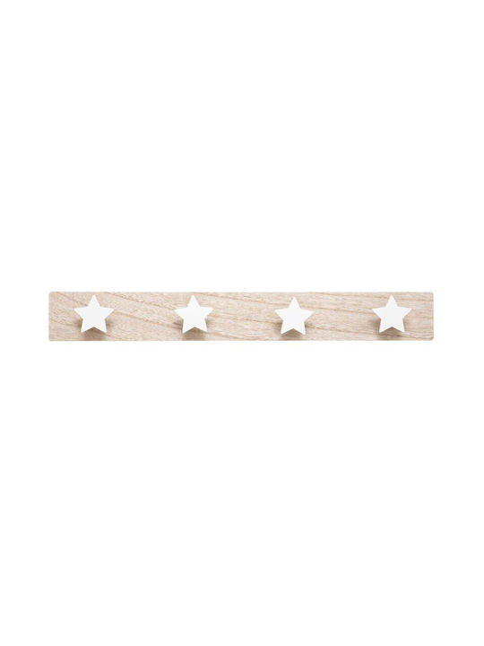 Atmosphera Wall Hanger Stars 55x7cm