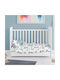 Dimcol Βρεφικό Σεντόνι Λίκνου Βαμβακερό Sky Blue 80x110εκ.