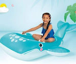 Children's Inflatable Ride On Sea 168x140 Cm Handles Intex Blue Whale