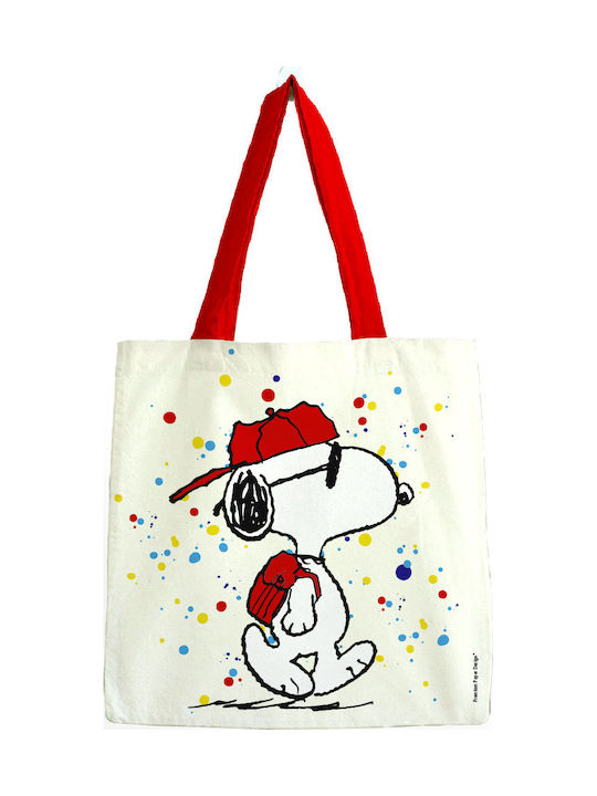 Τσάντα Βαμβακερή Premium Paper Snoopy Peanuts